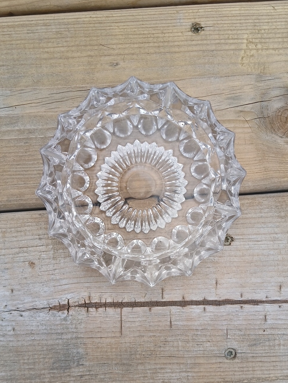 Retro Vintage Crystal Ash Tray